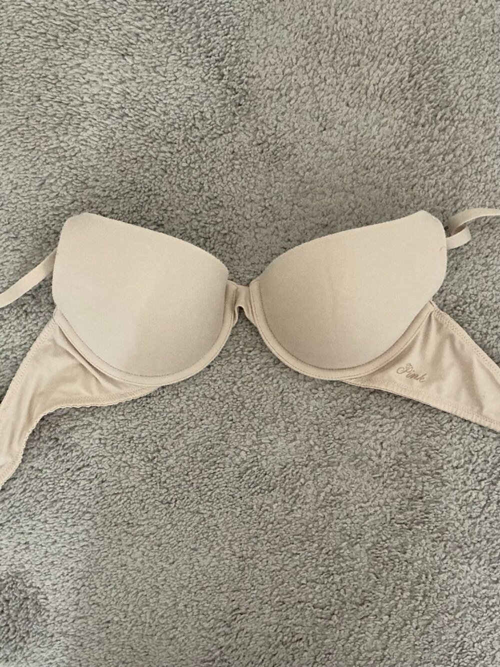 PINK Victoria’s Secret Wear Everywhere T-Shirt Lightly Lined Bra – Pink 30D